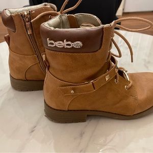Youth Bebe Boots Size 4